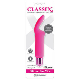 PIPEDREAM CLASSIX SILICONE FUN VIBE PINK