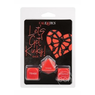 CALIFORNIA EXOTICS DICE GAME LETS GET KINKY COUPLES DICE