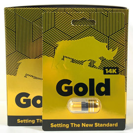 RHINO 14K GOLD PILL IN STORE ONLY