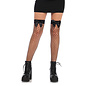 LEG AVENUE LEG AVENUE FENCE NET THIGH HIGHS WITH BOW ONE SIZE