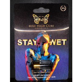 MILE HIGH CURE STAY WET HEMP INFUSED FEMALE ENHANCEMENT PILL