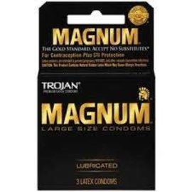 TROJAN TROJAN MAGNUM CONDOMS 3 PACK