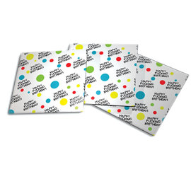 CANDY PRINTS X-RATED BIRTHDAY NAPKINS