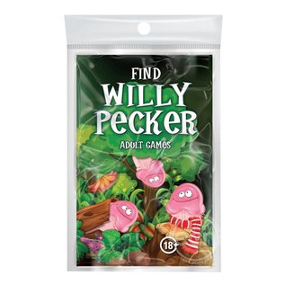 OZZE CREATIONS FIND WILLY PECKER BOOK GAME