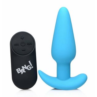 XR BRAND BANG! 21X VIBRATING BUTT PLUG WITH REMOTE