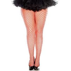 MUSIC LEGS ML PANTYHOSE MINI DIAMOND NET RED QUEEN