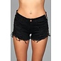 BE WICKED LOOPED IN DISTRESSED SHORTS