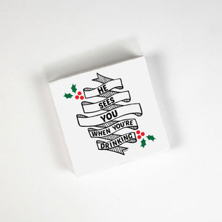 TWISTED WARES COCKTAIL NAPKINS