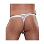 MALE POWER MALE POWER BONG THONG STRETCH LACE WHITE S/M