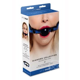 XGEN PRODUCTS WHIPSMART DELUXE BALL GAG BLUE/BLACK