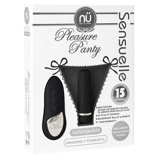 SENSUELLE PLEASURE PANTY BULLET WITH REMOTE