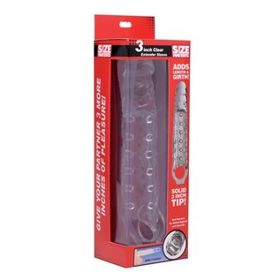 XR BRAND SIZE MATTERS ENHANCEMENT PROSTHETIC 10.75" CLEAR