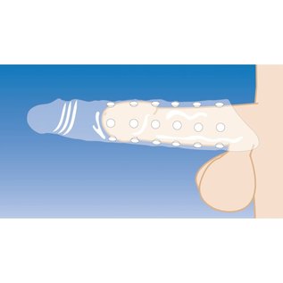 XR BRAND SIZE MATTERS ENHANCEMENT PROSTHETIC 10.75" CLEAR