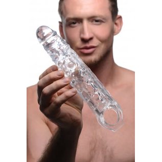 XR BRAND SIZE MATTERS ENHANCEMENT PROSTHETIC 10.75" CLEAR