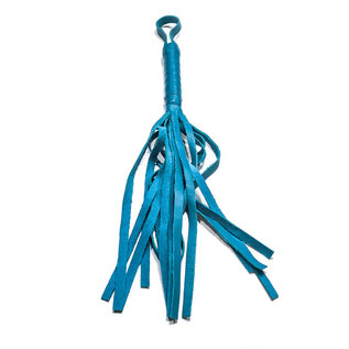 FOXTAILS FOXTAILS SOFT FLOGGER 16" AQUA