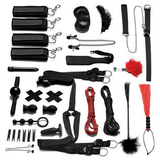 LUX FETISH EVERYTHING YOU NEED BONDAGE IN A BOX 20PC KIT