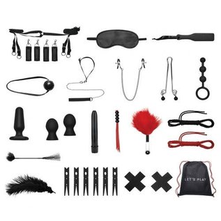 LUX FETISH EVERYTHING YOU NEED BONDAGE IN A BOX 20PC KIT