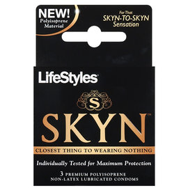 LIFESTYLE CONDOM LIFESTYLES SKYN ORIGINAL 3 PACK