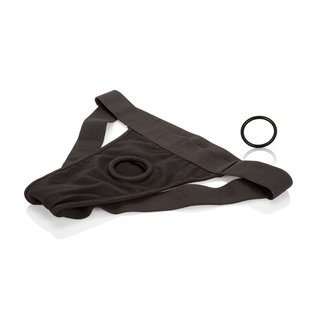 CALIFORNIA EXOTICS HARNESS PACKER GEAR JOCK STYLE BLACK