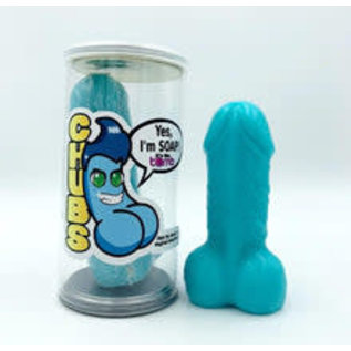 ITS THE BOMB CHUBBS PENIS PARTY SOAP BLUE