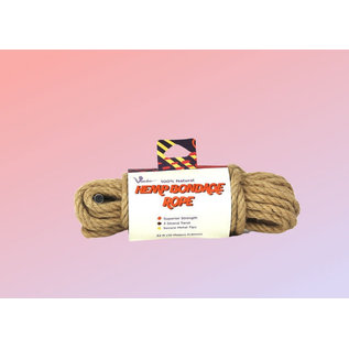 VOODOO ROPE VOODOO NATURAL HEMP 32 FT