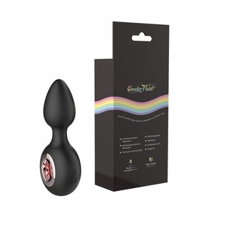 GENDER FLUID GENDER FLUID TREMOR RIMMER PLUG VIBE BLACK