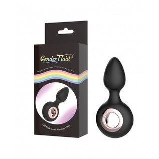 GENDER FLUID GENDER FLUID TREMOR RIMMER PLUG VIBE BLACK