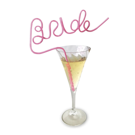 LITTLE GENIE BRIDE STRAW GLITTERATI