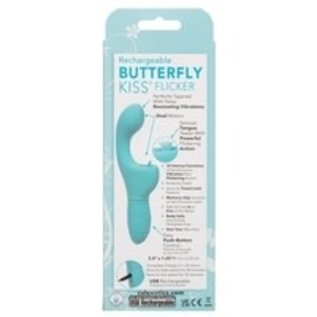 CALIFORNIA EXOTICS RECHARGEABLE BUTTERFLY KISS FLICKER