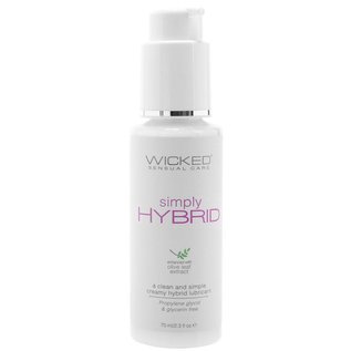 WICKED SENSUAL CARE SIMPLY HYBRID LUBE 4 OZ