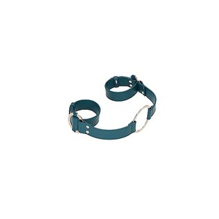 SHOTS TOYS OUCH! HALO HANDCUFF WITH CONNECTOR GREEN