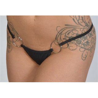 MINOR CREATIONS RING THONG RED O/S