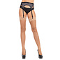 LEG AVENUE LEG AVENUE THIGH HIGH FISHNET LACE TOP OS NUDE