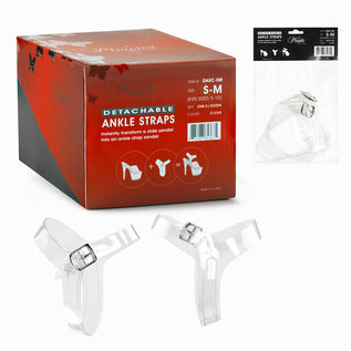 PLEASER PLEASER ANKLE STRAPS DETACHABLE