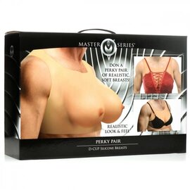 XR BRAND PERKY D-CUP WEARABLE SILICONE BREASTS