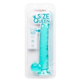 CALIFORNIA EXOTICS SIZE QUEEN DILDO 10" GREEN