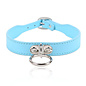 PLE'SUR BODY PRODUCTS O RING COLLAR  AQUA