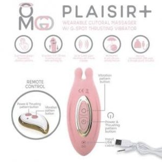 DOCTOR LOVE OMG VIBRATING THRUSTER PINK
