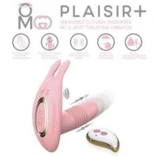 DOCTOR LOVE OMG VIBRATING THRUSTER PINK