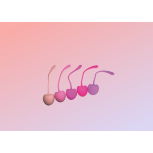 VOODOO KEGEL BALLS VOODOO CHERRY SET 5 PC