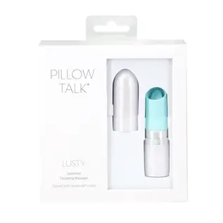 BMS FACTORY PILLOW TALK LUSTY FLICKERING MASSAGER TEAL