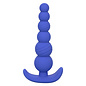 CALIFORNIA EXOTICS CHEEKY X-6 BEADED PROBE BLUE