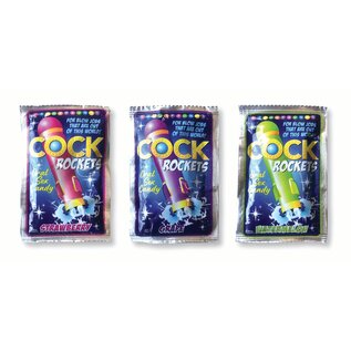 CANDY PRINTS COCK ROCKETS ORAL POPPING CANDY