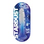 HOTT PRODUCTS STARDUST GALACTIC JELLY DILDO 8" CRYSTAL BLUE