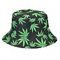 FASHIONCRAFT BUCKET HAT WITH GREEN LEAVES
