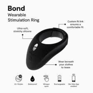WE-VIBE WE VIBE BOND REMOTE/BLUETOOTH RING BLACK