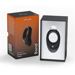 WE-VIBE WE VIBE BOND REMOTE SILICONE COCK RING BLACK
