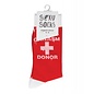 ADDICTION SHOTS SOCKS DONOR RED