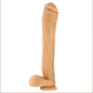 BLUSH HUNG RIDER LIL JOHN DILDO 13" VANILLA