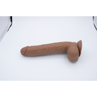 GET LUCKY DILDO/BALLS GET LUCKY DUAL LAYER 11"